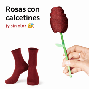 La única rosa que se pone… en los pies
