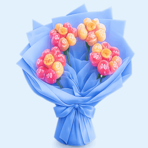 Ramo Dulce Sin Azúcar con Dedicatoria Personalizada