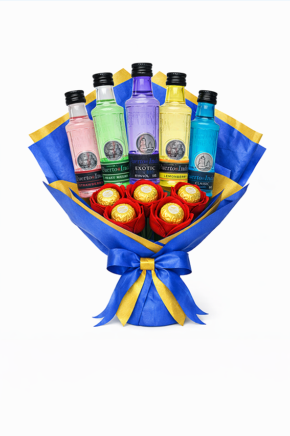 El único ramo que no necesita agua… pero sí hielo y copa balón